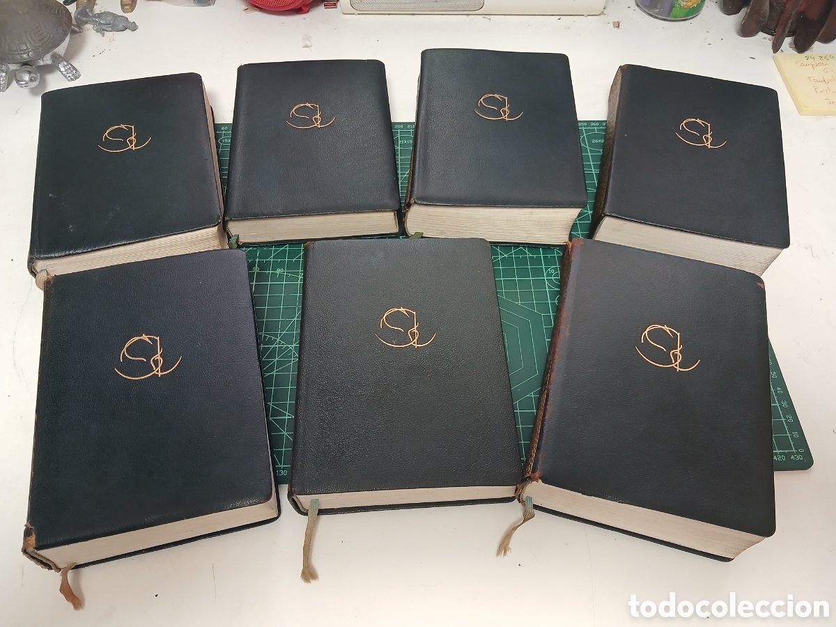 Libros de segunda mano: Obras completas de Don Pedro Mu&ntilde;oz Seca 7 volumenes 2 edicion Fax
