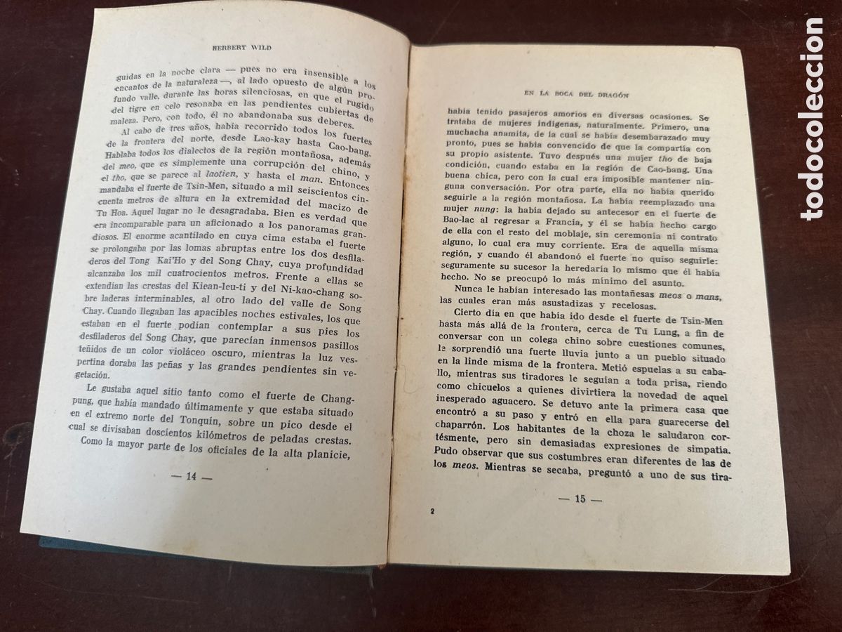 Libros de segunda mano: EN LA BOCA DEL DRAGON - HERBERT WILD - Foto 6