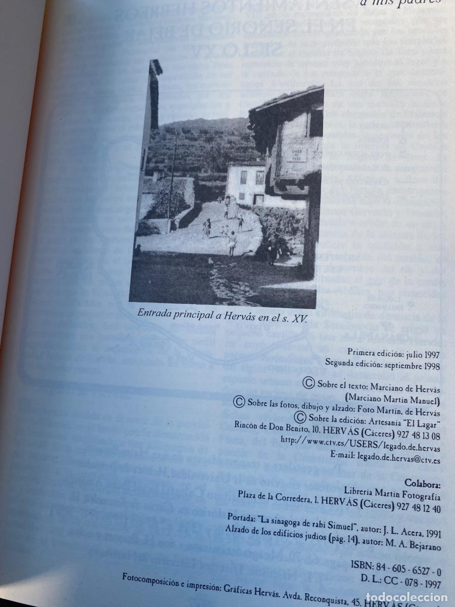 Libros de segunda mano: LIBRO LOS JUD&Iacute;OS DE HERV&Aacute;S MARCIANO DE HERV&Aacute;S SEGUNDA EDICI&Oacute;N - Foto 2