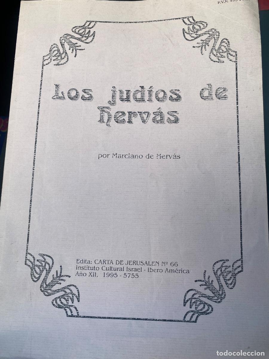 Libros de segunda mano: LIBRO LOS JUDIOS DE HERV&Aacute;S SERAFAD SERAFAD