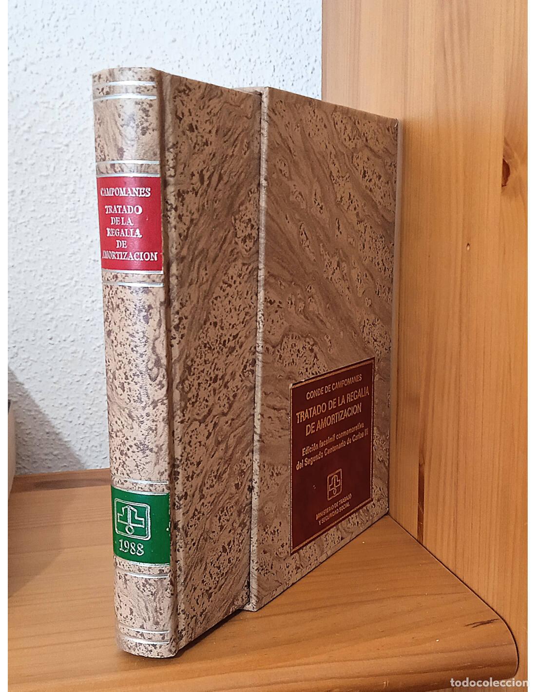 Livros em segunda m&atilde;o: TRATADO DE LA REGAL&Iacute;A DE AMORTIZACI&Oacute;N: EDICI&Oacute;N FACS&Iacute;MIL CONMEMORATIVA DEL SEGUNDO CENTENARIO DE CARL