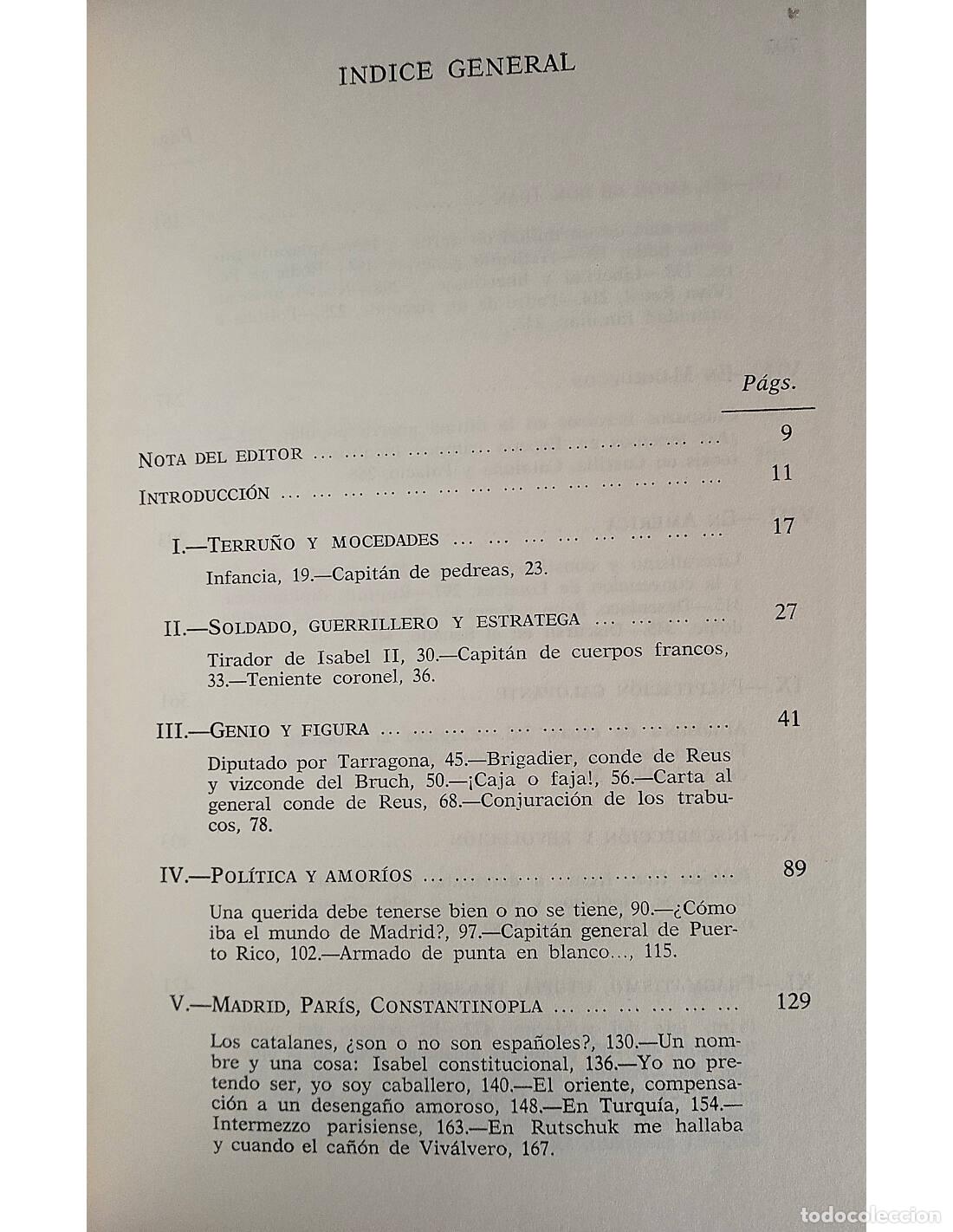 Libros de segunda mano: PRIM. OLIVAR BERTRAND, Rafael. Editorial Tebas / Giner. 1975. - Foto 5