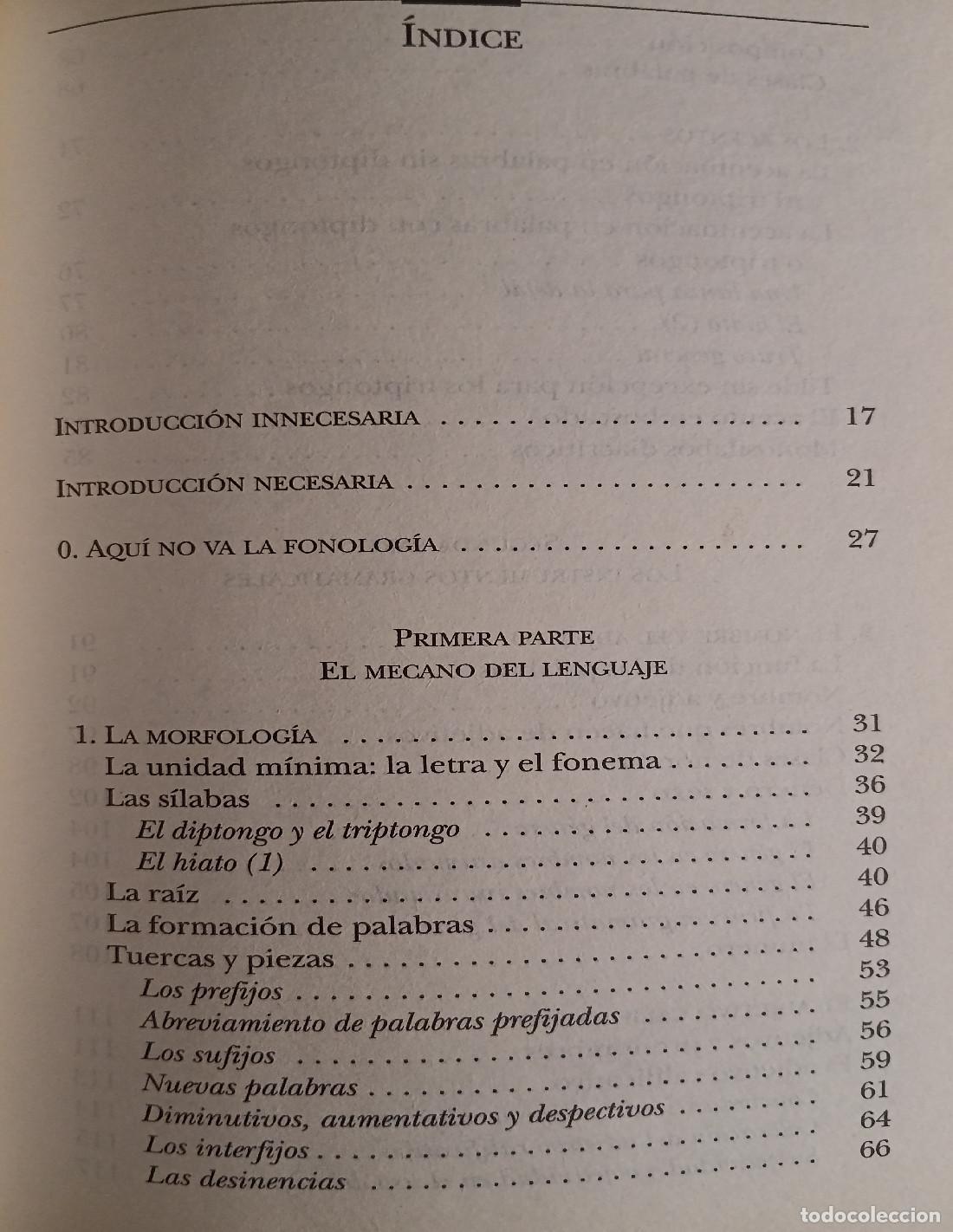 Libros de segunda mano: LA GRAM&Aacute;TICA DESCOMPLICADA. GRIJELMO, &Aacute;lex. Ediciones Taurus. 2006. - Foto 3