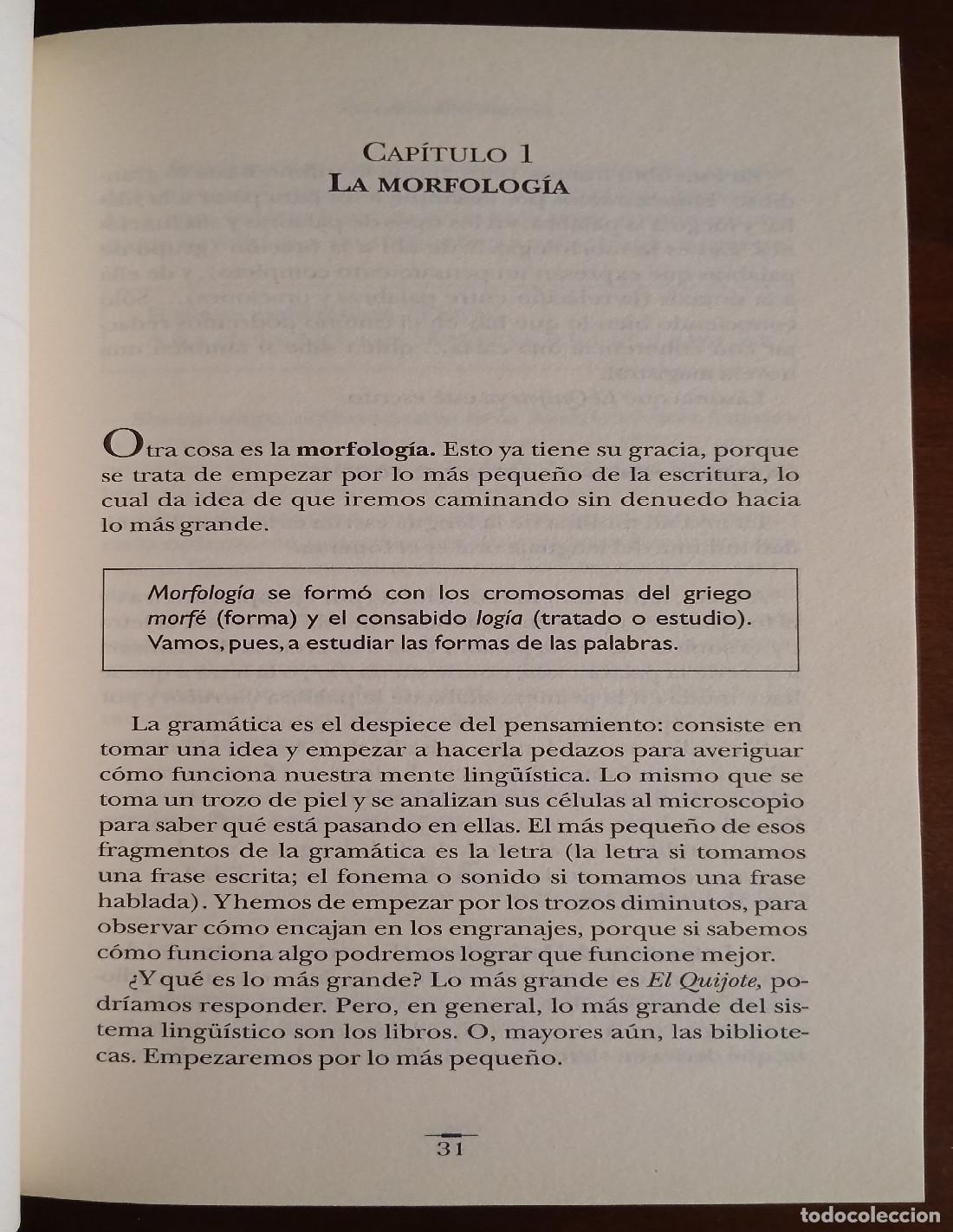 Libros de segunda mano: LA GRAM&Aacute;TICA DESCOMPLICADA. GRIJELMO, &Aacute;lex. Ediciones Taurus. 2006. - Foto 4