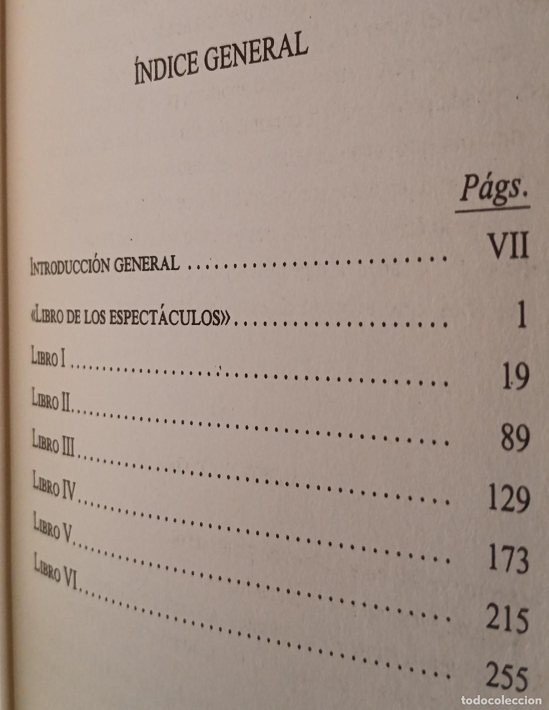 Libros de segunda mano: EPIGRAMAS. 2 TOMOS. MARCIAL. Editorial Gredos. 2001. - Foto 4