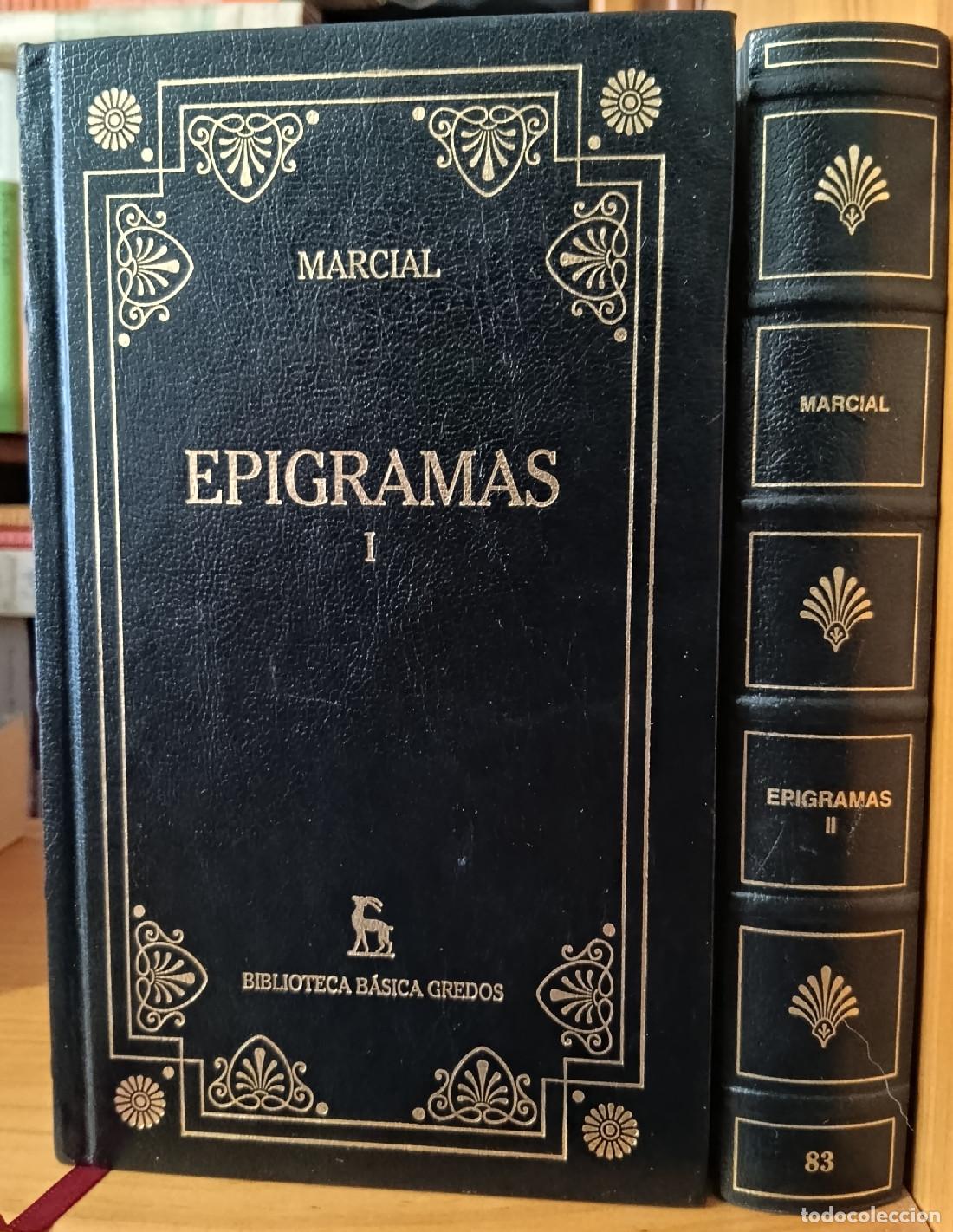 Libros de segunda mano: EPIGRAMAS. 2 TOMOS. MARCIAL. Editorial Gredos. 2001. - Foto 1