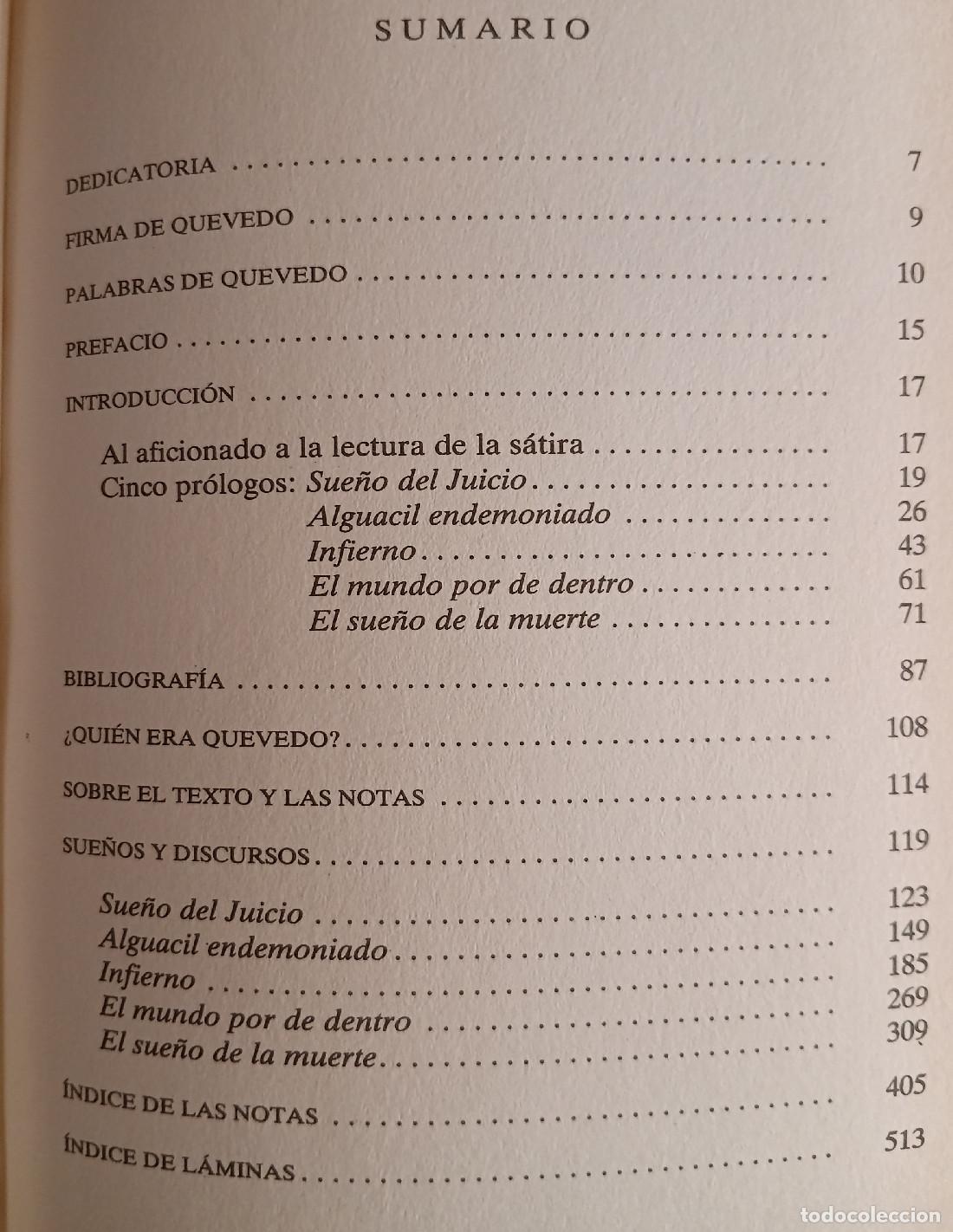 Libros de segunda mano: SUE&Ntilde;OS Y DISCURSOS. QUEVEDO, Francisco de. Editorial Castalia. 2001. - Foto 3
