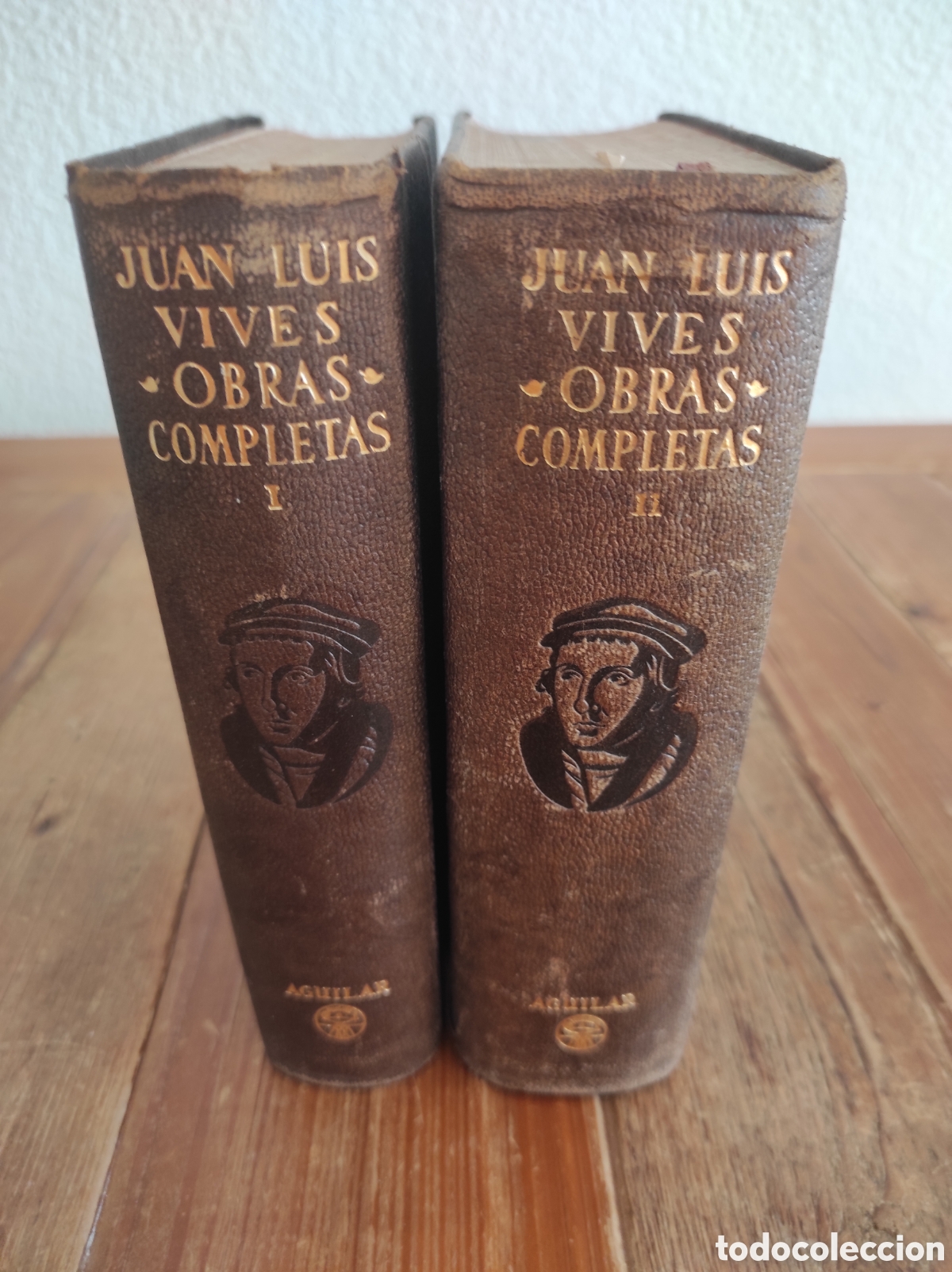 Libros de segunda mano: Juan Luis Vives. Obras completas I y II. Editorial Aguilar. Colecci&oacute;n Obras eternas