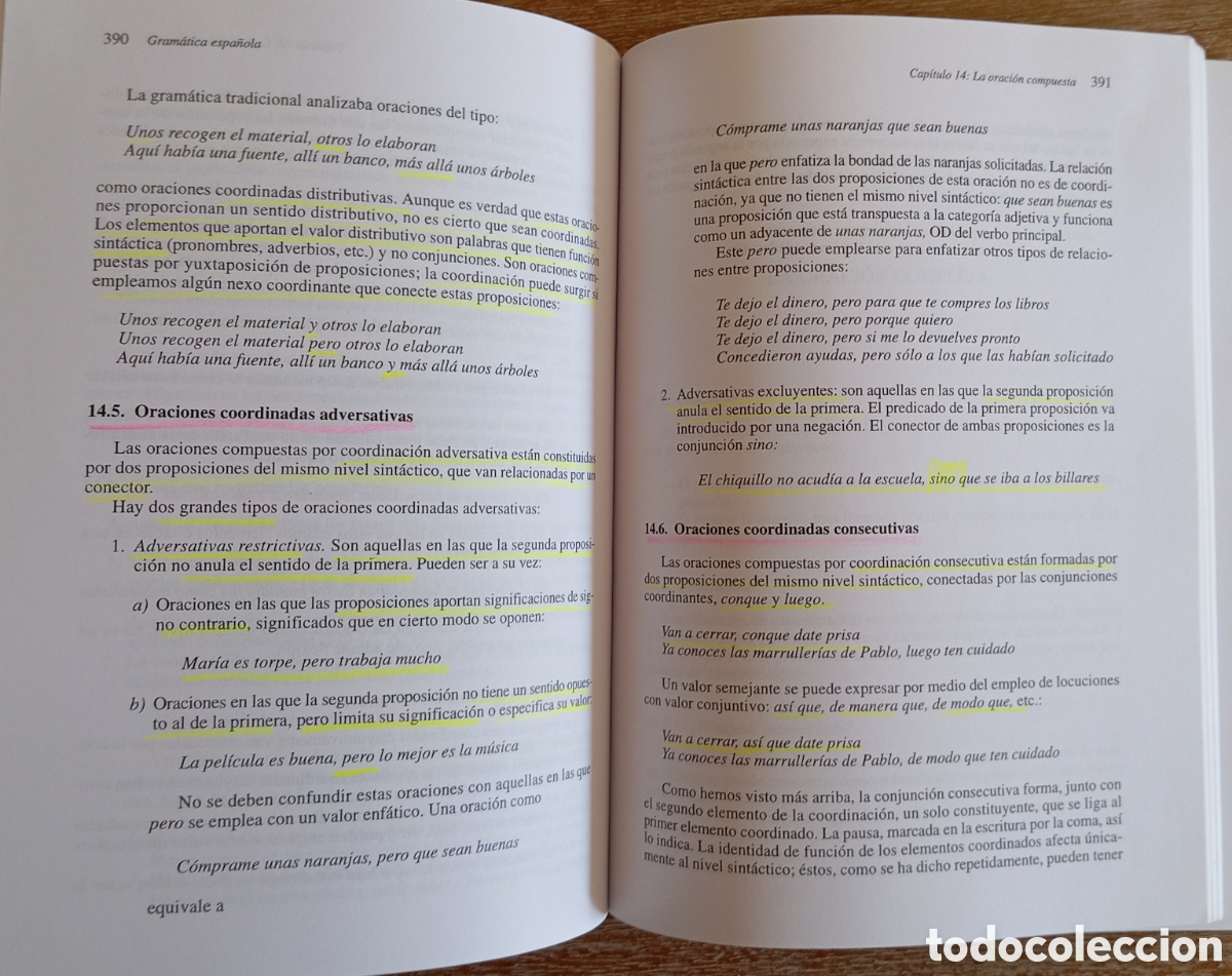 Libros de segunda mano: GRAMATICA ESPA&Ntilde;OLA MARIN SATORRE VIEJO - SINTESIS - Foto 4