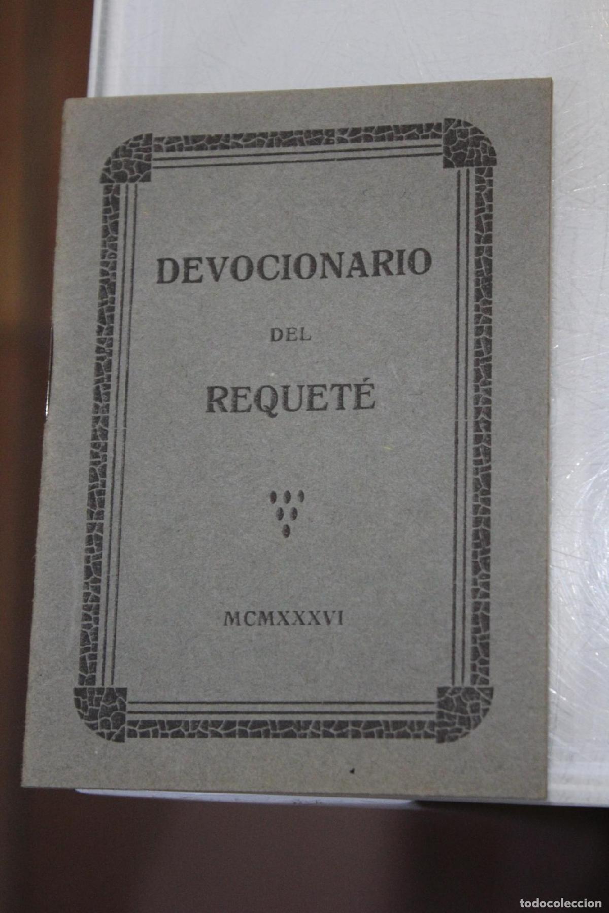 Libros de segunda mano: Devocionario del Requet&eacute;.- 1936. - - Foto 1