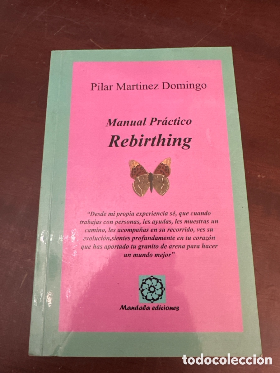 Libros de segunda mano: MANUAL PR&Aacute;CTICO REBIRTHING - Pilar Mart&iacute;nez Domingo - Pensamiento creativo