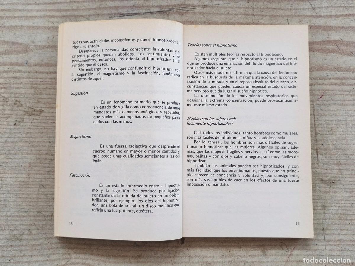 Libros de segunda mano: Aprender a hipnotizar - G. C. Pietrangeli - 2000 - Editors - Foto 4