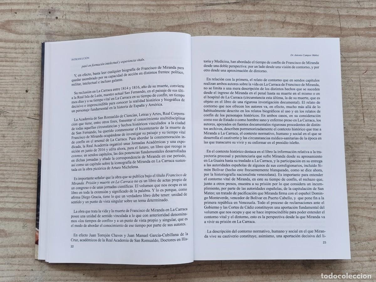 Libros de segunda mano: Francisco de Miranda - Prisi&oacute;n y muerte en la Carraca - 2019 - Foto 4