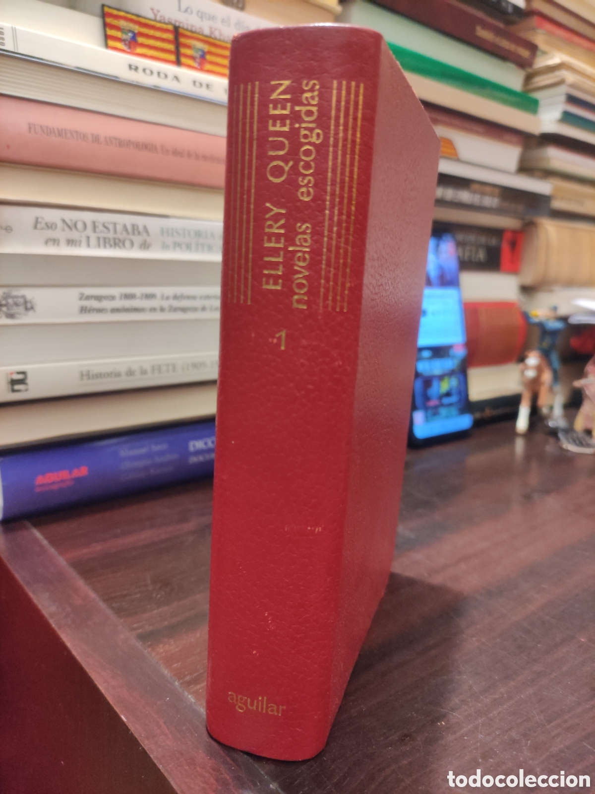 Libros de segunda mano: ELLERY QUEEN NOVELAS ESCOGIDAS - Editorial Aguilar tomo I 1964
