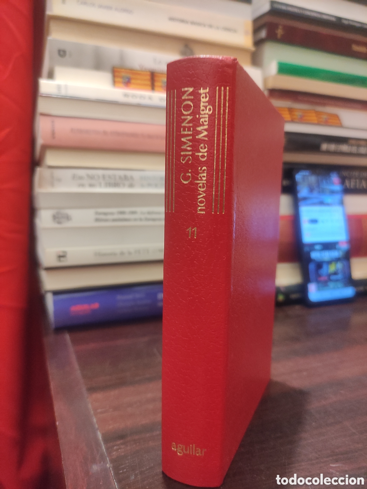 Libros de segunda mano: GEORGE SIMENON - NOVELAS DE MAIGRET - Editorial Aguilar tomo XI 1979