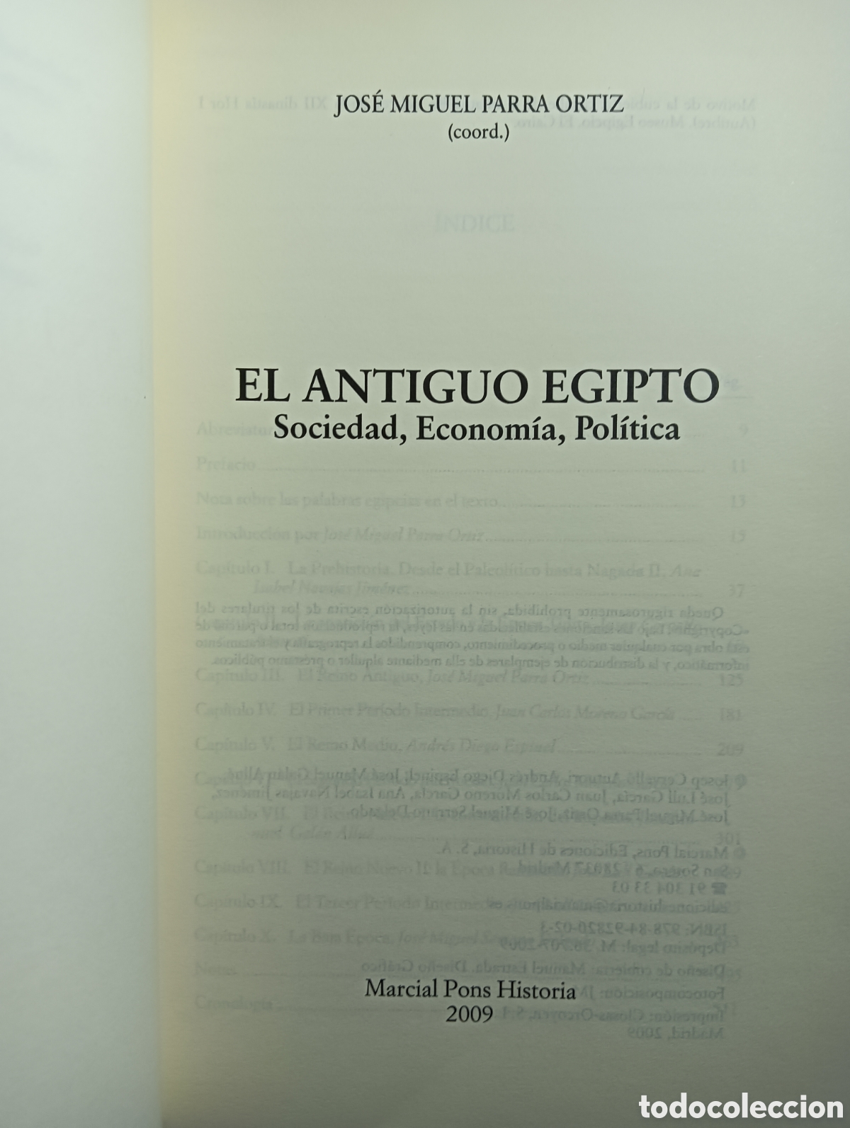 Libros de segunda mano: EL ANTIGUO EGIPTO, JOS&Eacute; MIGUEL PARRA - Foto 5
