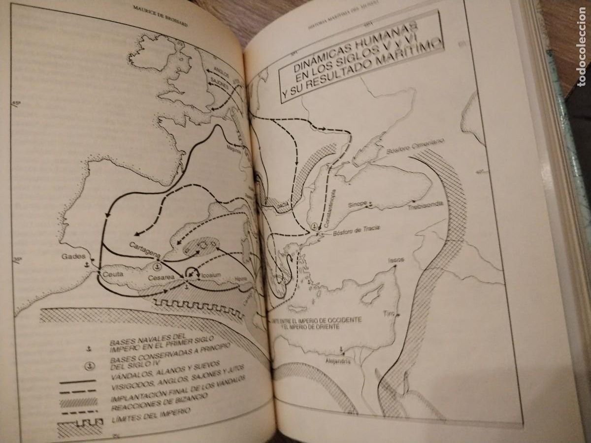 Libros de segunda mano: Historia mar&iacute;tima del mundo- maurice de brossard - Foto 9
