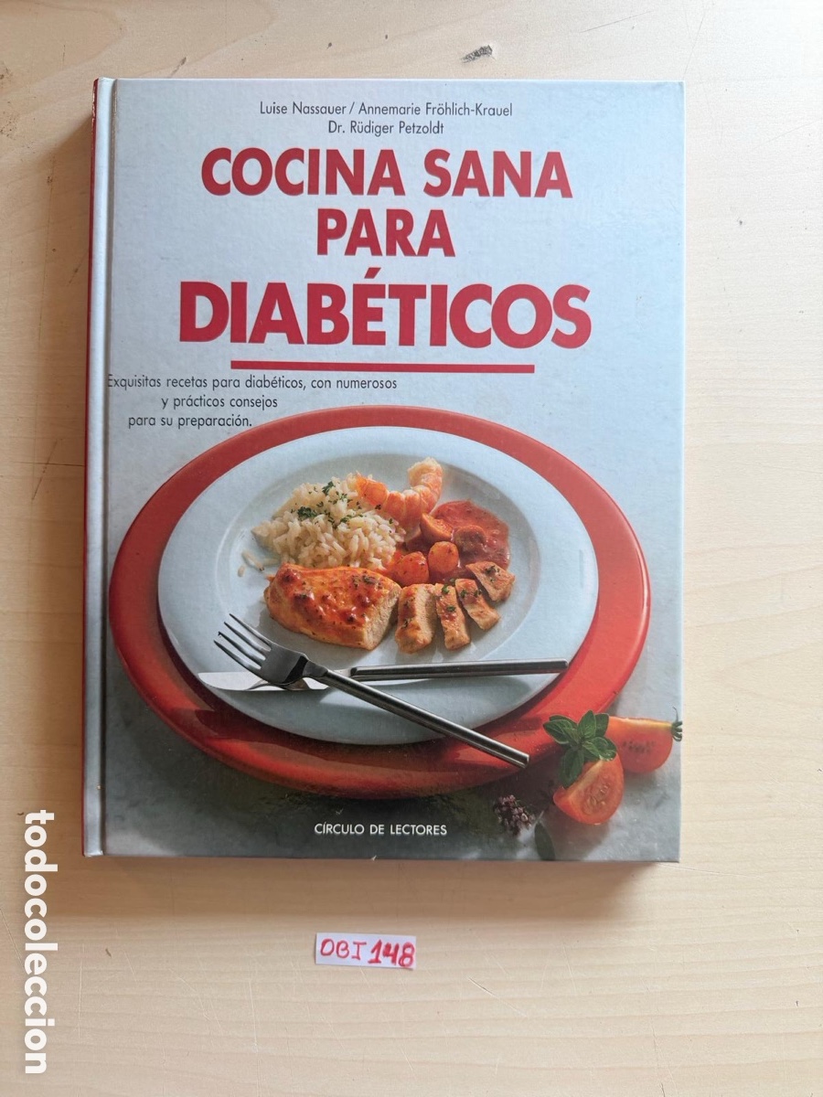 Libros de segunda mano: Libro cocina sana para diab&eacute;ticos
