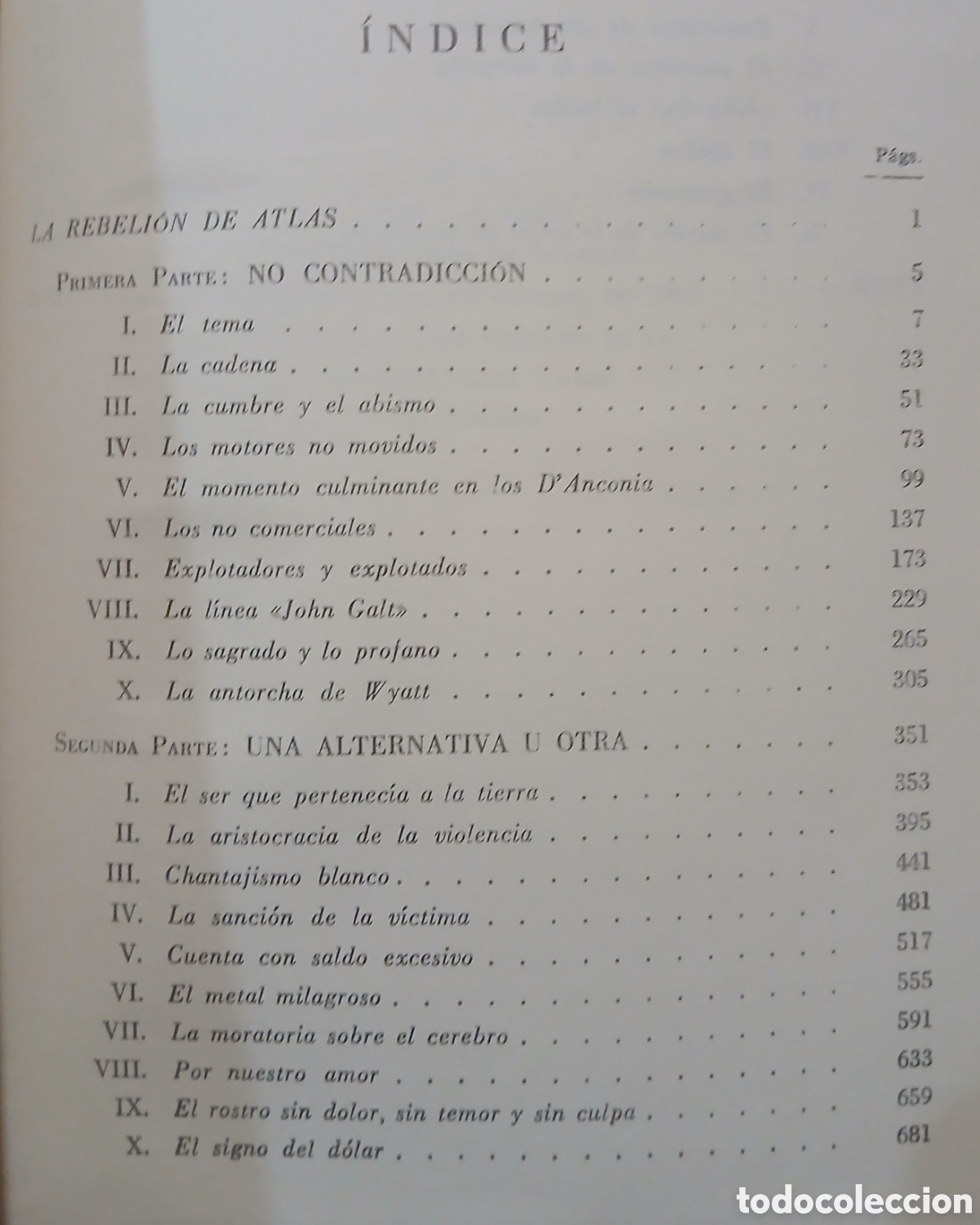 Libros de segunda mano: AYN RAND La Rebeli&oacute;n de Atlas - Foto 6