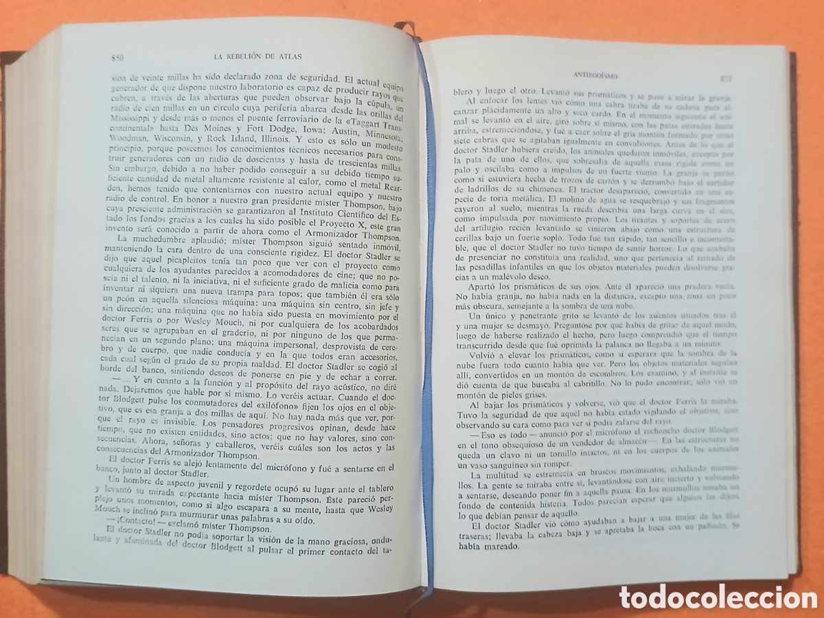 Libros de segunda mano: AYN RAND La Rebeli&oacute;n de Atlas - Foto 13