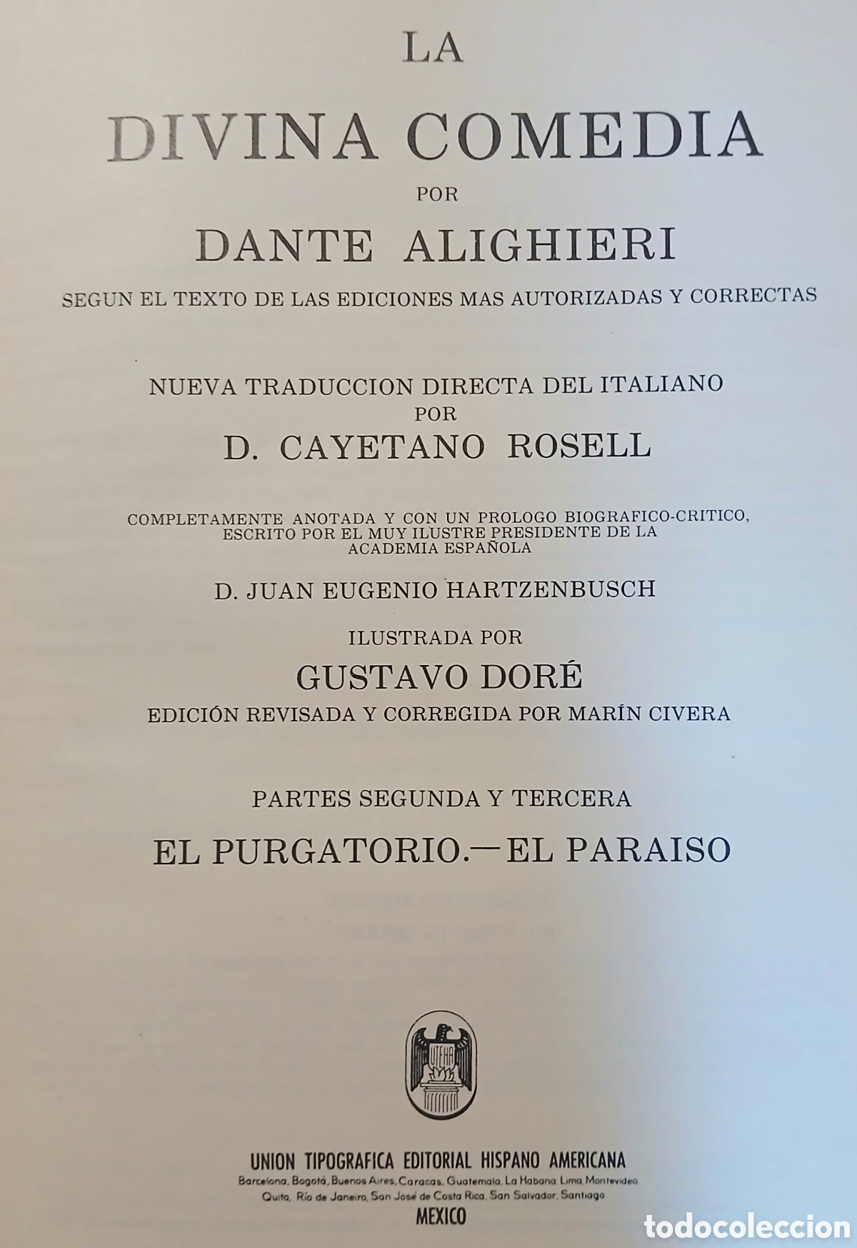 Libros de segunda mano: La divina comedia por Dante Alighieri - Foto 10