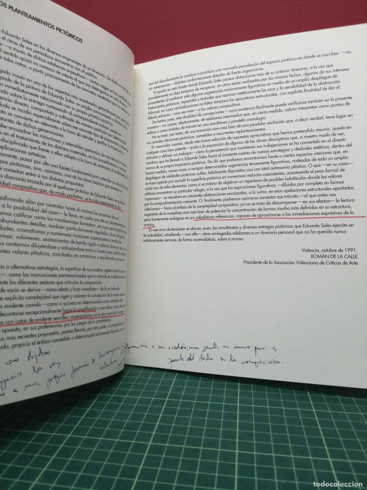 Libros de segunda mano: Eduardo Sales. Pintura - Foto 3