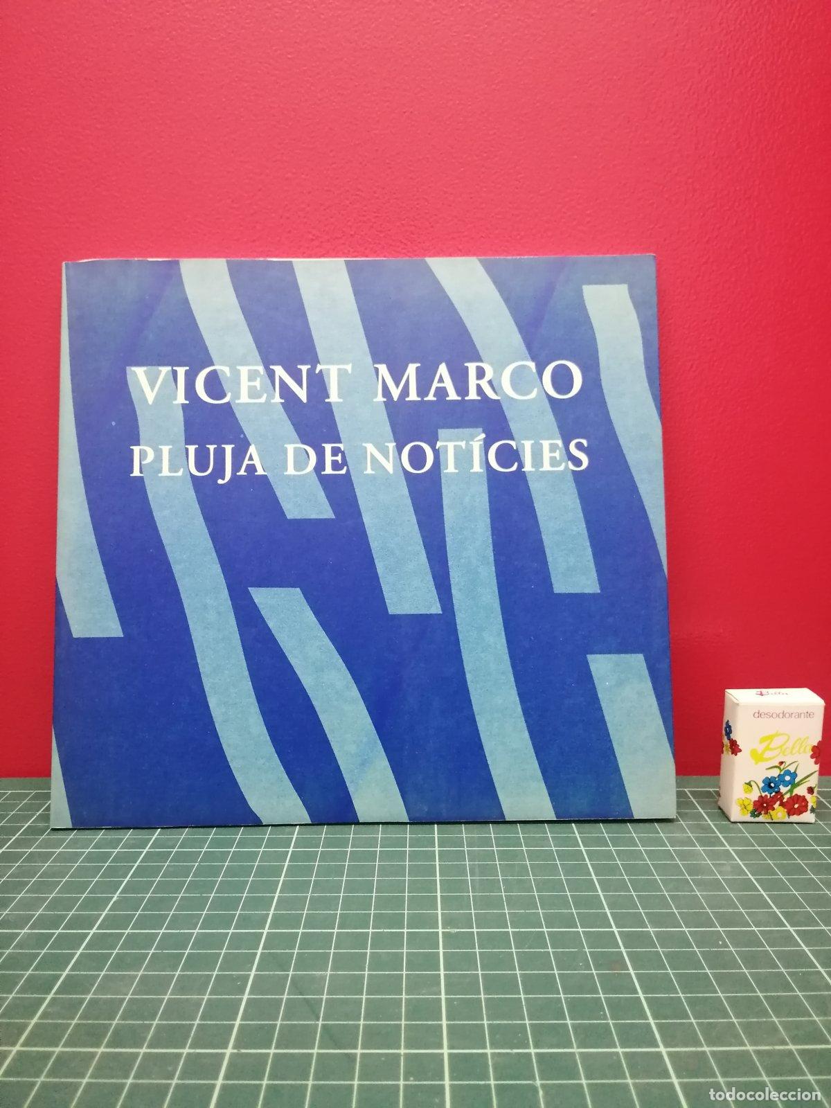 Libros de segunda mano: Vicent Marco. Pluja de not&iacute;cies - Foto 1
