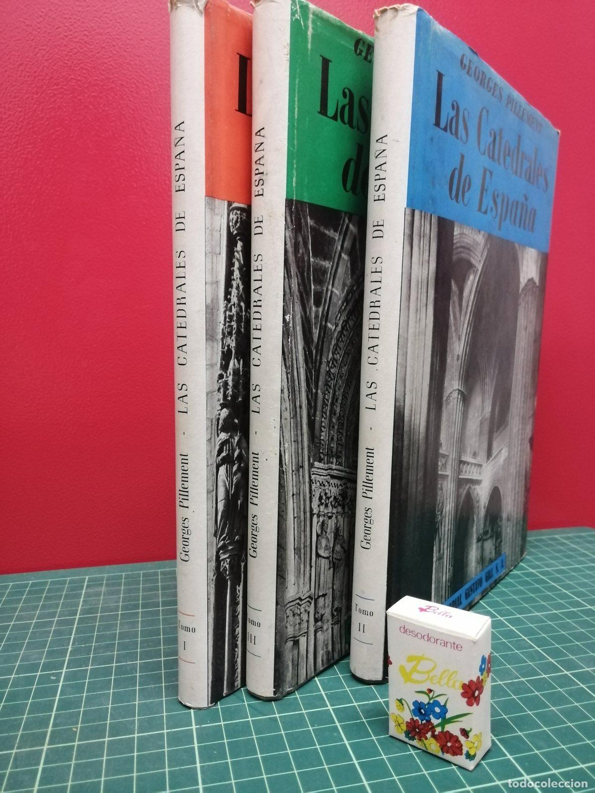 Libros de segunda mano: Las catedrales de Espa&ntilde;a - Georges Pillement (3 tomos) - Foto 4