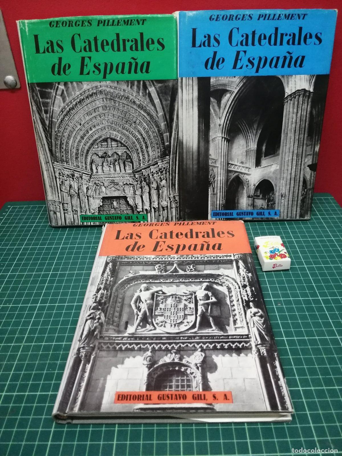 Libri di seconda mano: Las catedrales de Espa&ntilde;a - Georges Pillement (3 tomos)