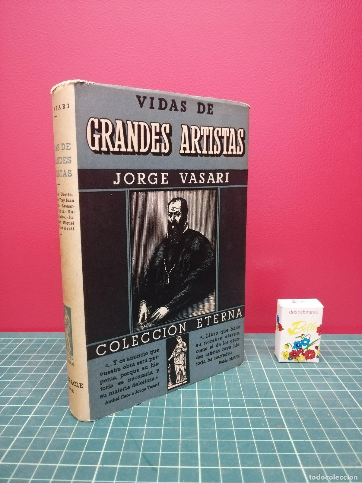 Libros de segunda mano: Vidas de grandes artistas - Jorge Vasari
