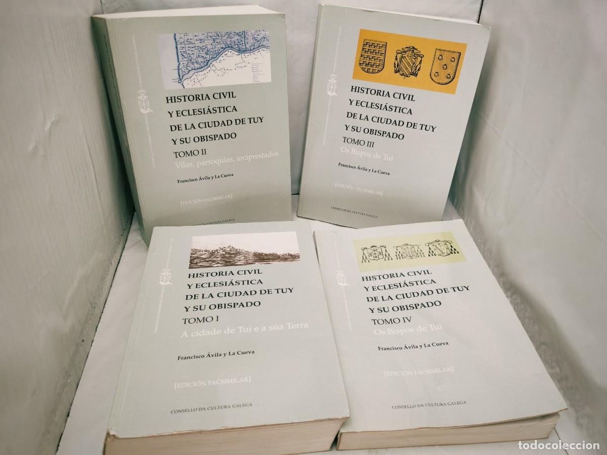 Libri di seconda mano: Historia civil y eclesi&aacute;stica de la ciudad de Tuy y su obispado, Tomos I, II, III y IV