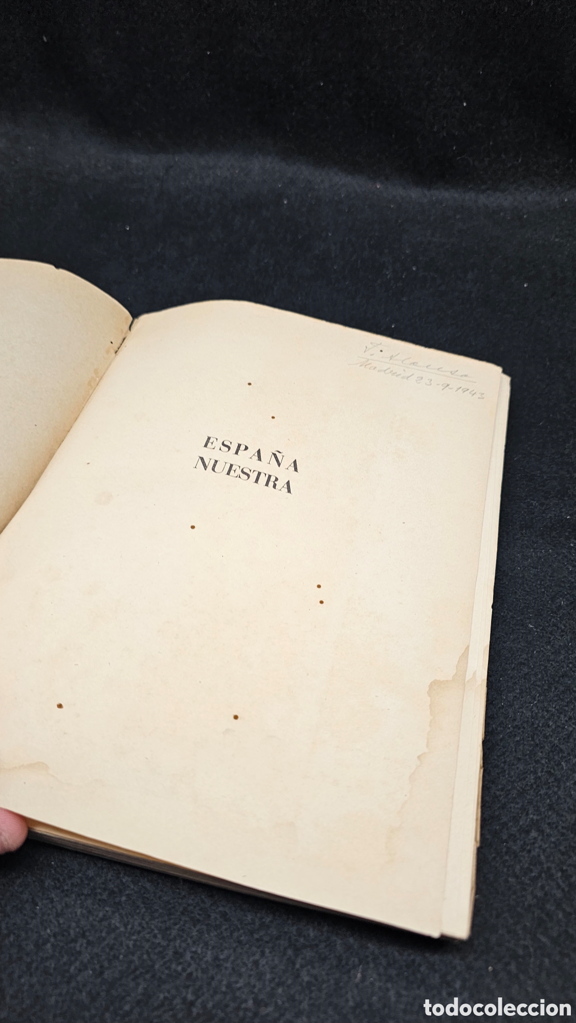 Libros de segunda mano: &laquo;Espa&ntilde;a nuestra. El libro de las juventudes espa&ntilde;olas&raquo; - Foto 3