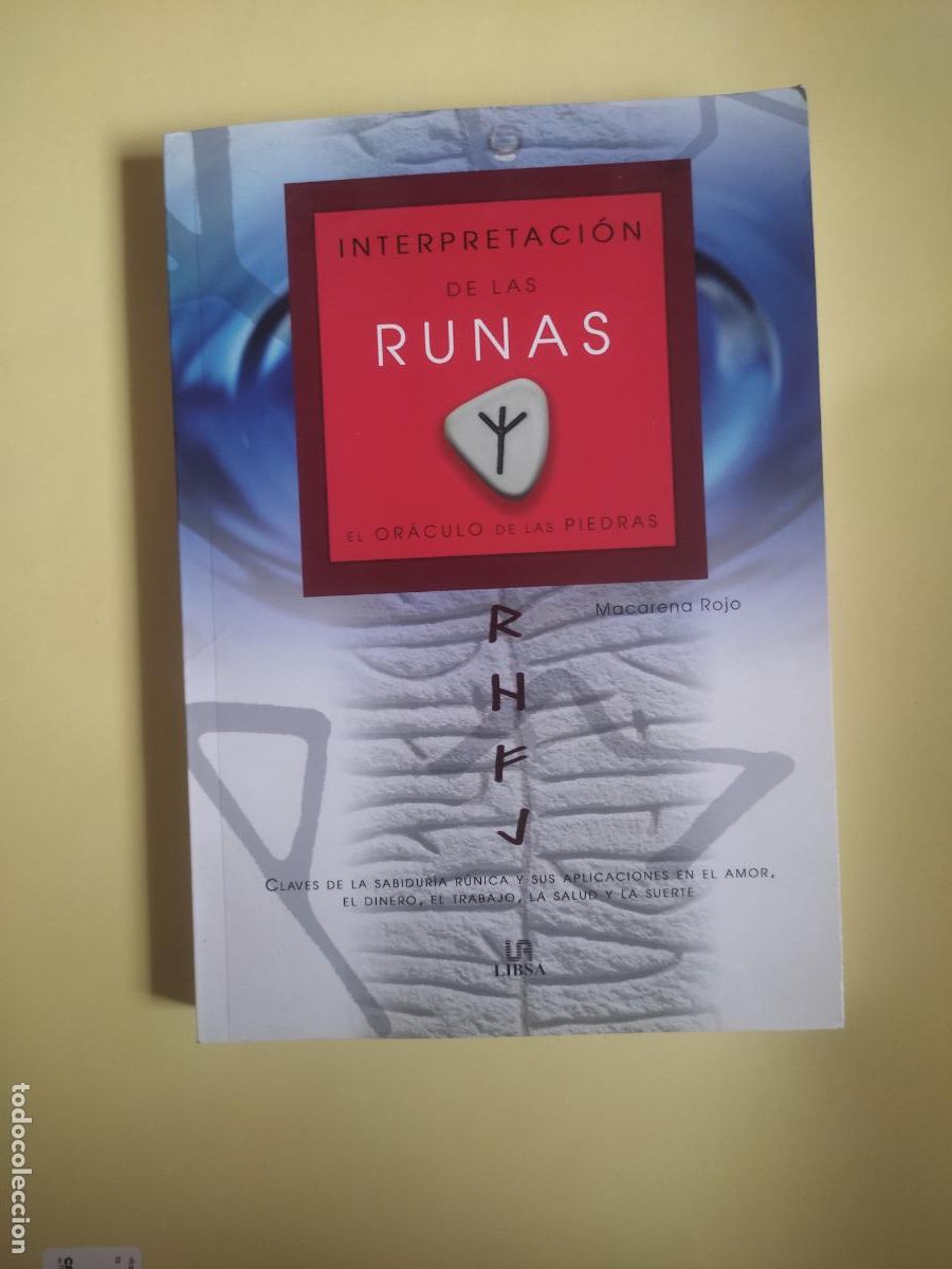 Libros de segunda mano: Interpretaci&oacute;n de las runas, El or&aacute;culo de las piedras, ed. Libsa