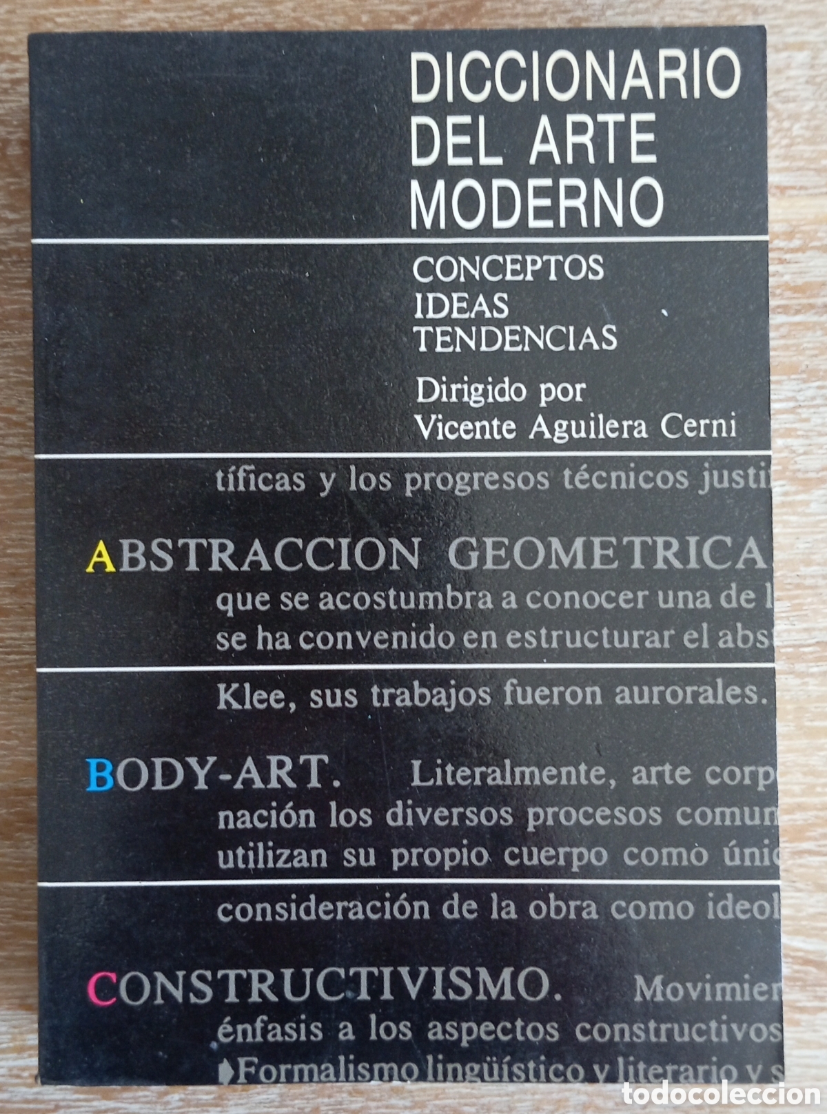 Libros de segunda mano: DICCIONARIO DEL ARTE MODERNO CONCEPTOS IDEAS