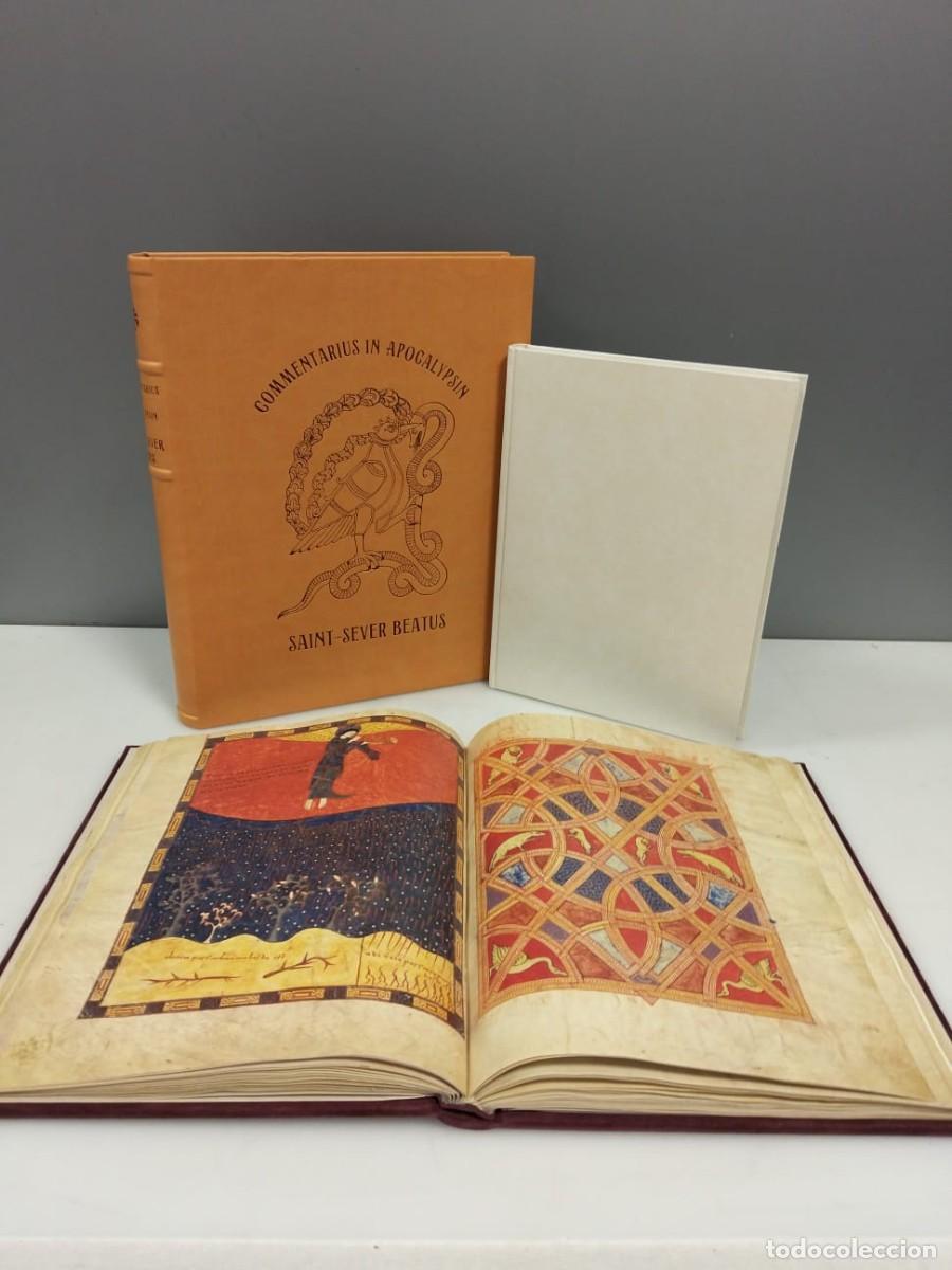 Libros de segunda mano: FACS&Iacute;MIL - BEATO DE LI&Eacute;BANA &ndash; SAINT-SEVER IMAGINER&Iacute;A - VERSOL - ESTUCHE CONCHA Y FACS&Iacute;MIL EN PIEL