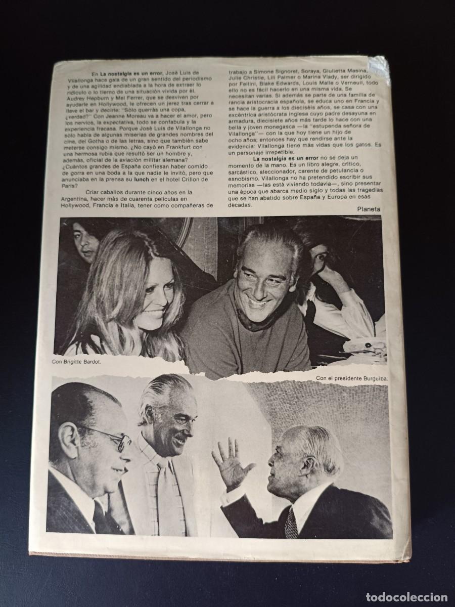 Libros de segunda mano: La nostalgia es un error - Foto 2