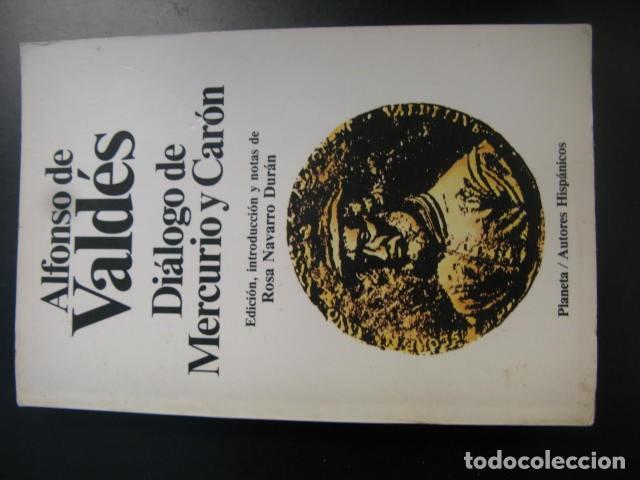 Libros de segunda mano: Di&aacute;logo de Mercurio y Car&oacute;n - Alfonso de Vald&eacute;s