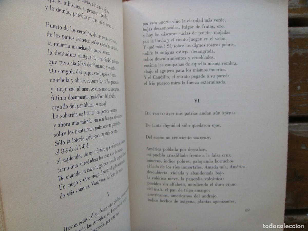 Libros de segunda mano: Pablo Neruda: CANTOS CEREMONIALES. Primera edicion - Foto 4