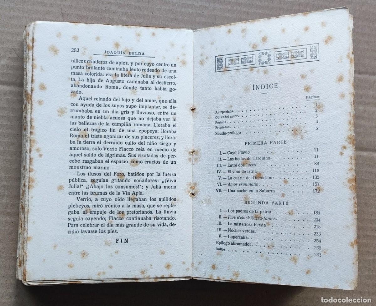 Libros de segunda mano: La suegra de Tarquino, de Joaquin Belda. - Foto 6