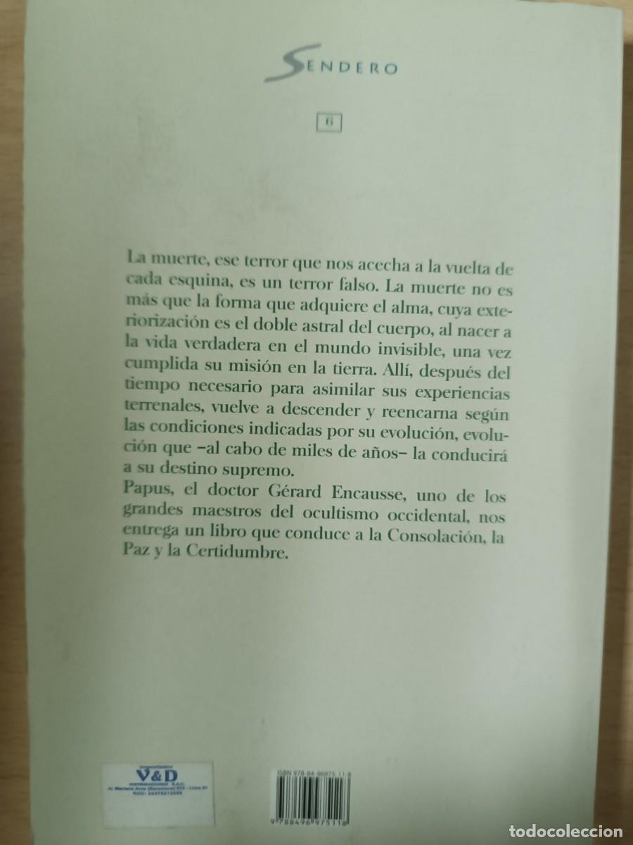 Libros de segunda mano: La reencarnaci&oacute;n Papus - Foto 2