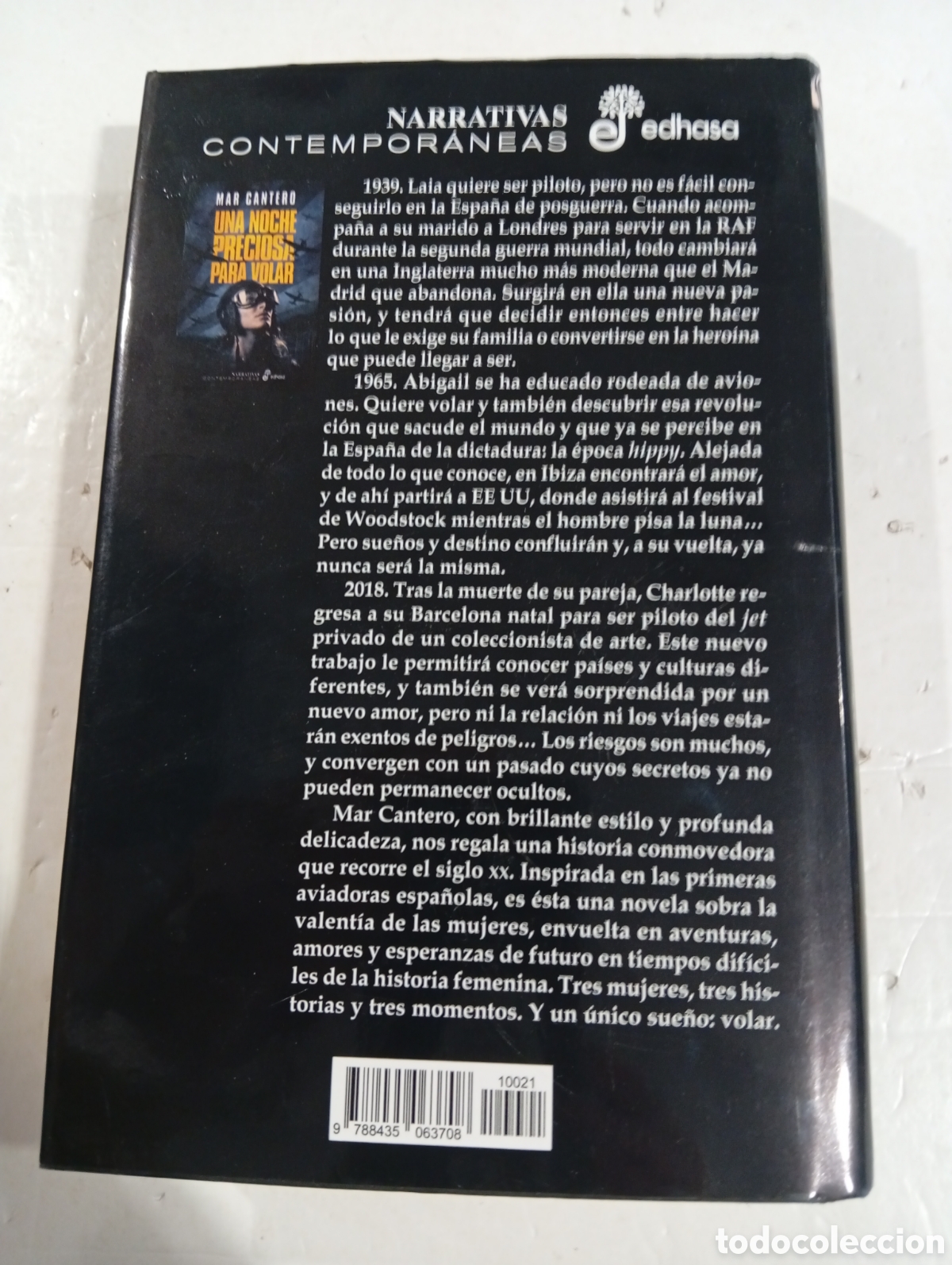 Libros de segunda mano: Una noche preciosa para volar Mar Cantero - Foto 2