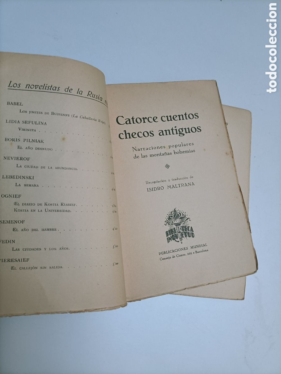 Libros de segunda mano: Catorce cuentos checos antiguos. Narraciones populares de las monta&ntilde;as bohemias