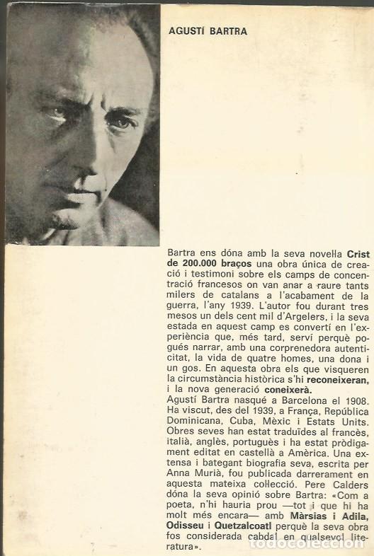 Libros de segunda mano: Crist de 200.000 bra&ccedil;os - Agust&iacute; Bartra - Foto 5