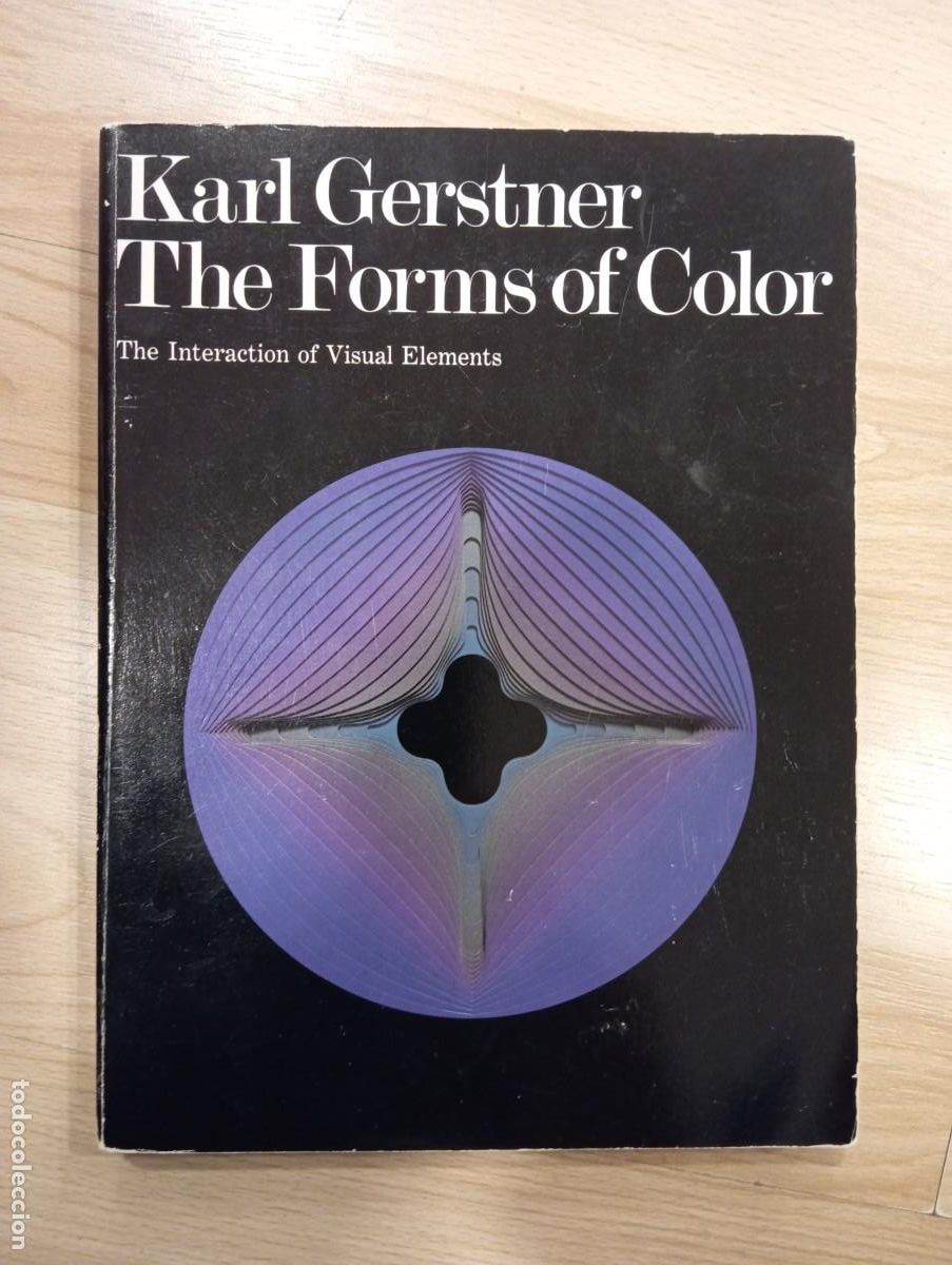 Libros de segunda mano: 'The forms of color. The interaction of visual elements'. Karl Gerstner