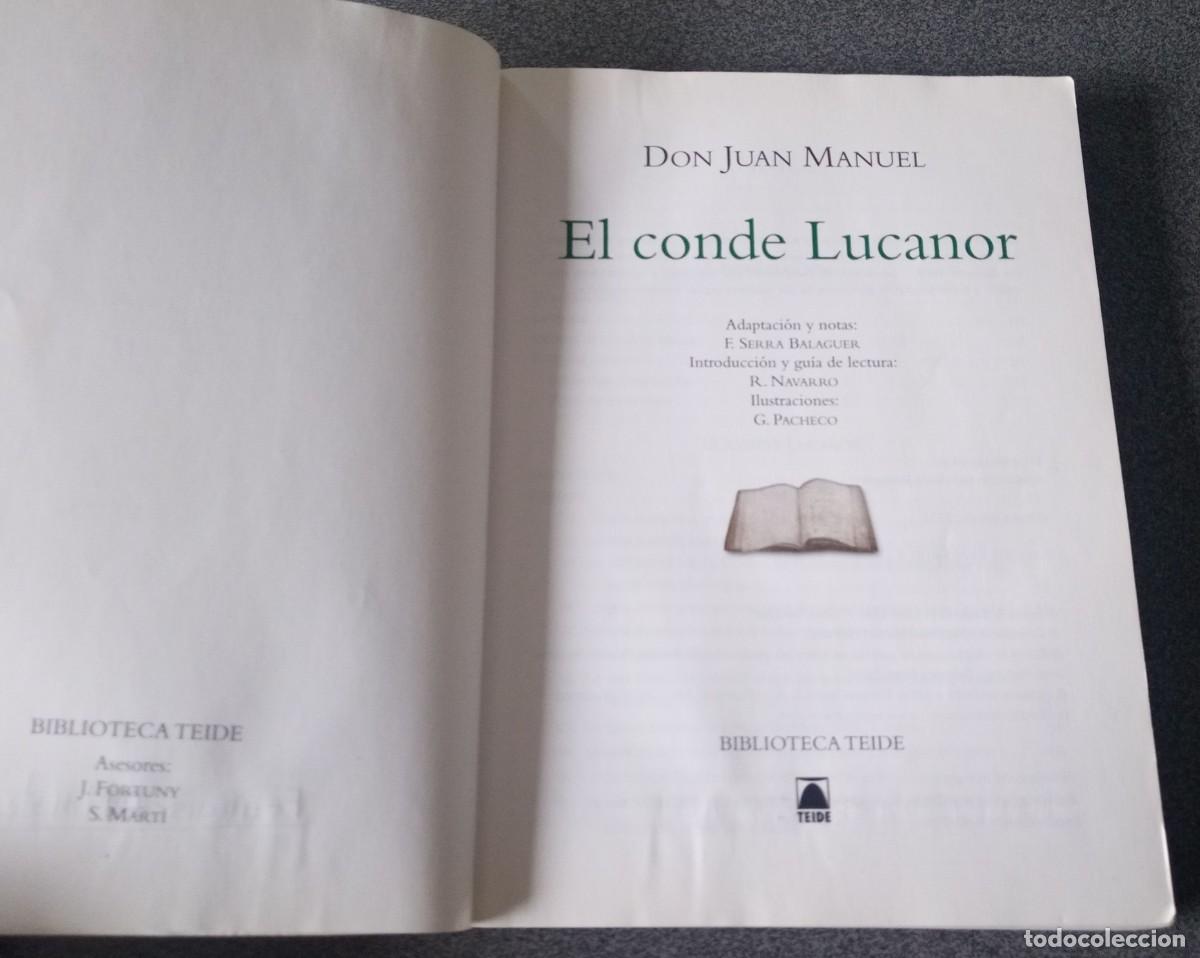 Libros de segunda mano: El Conde Lucanor Don Juan Manuel - Foto 4