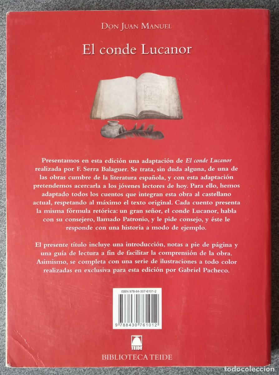 Libros de segunda mano: El Conde Lucanor Don Juan Manuel - Foto 9