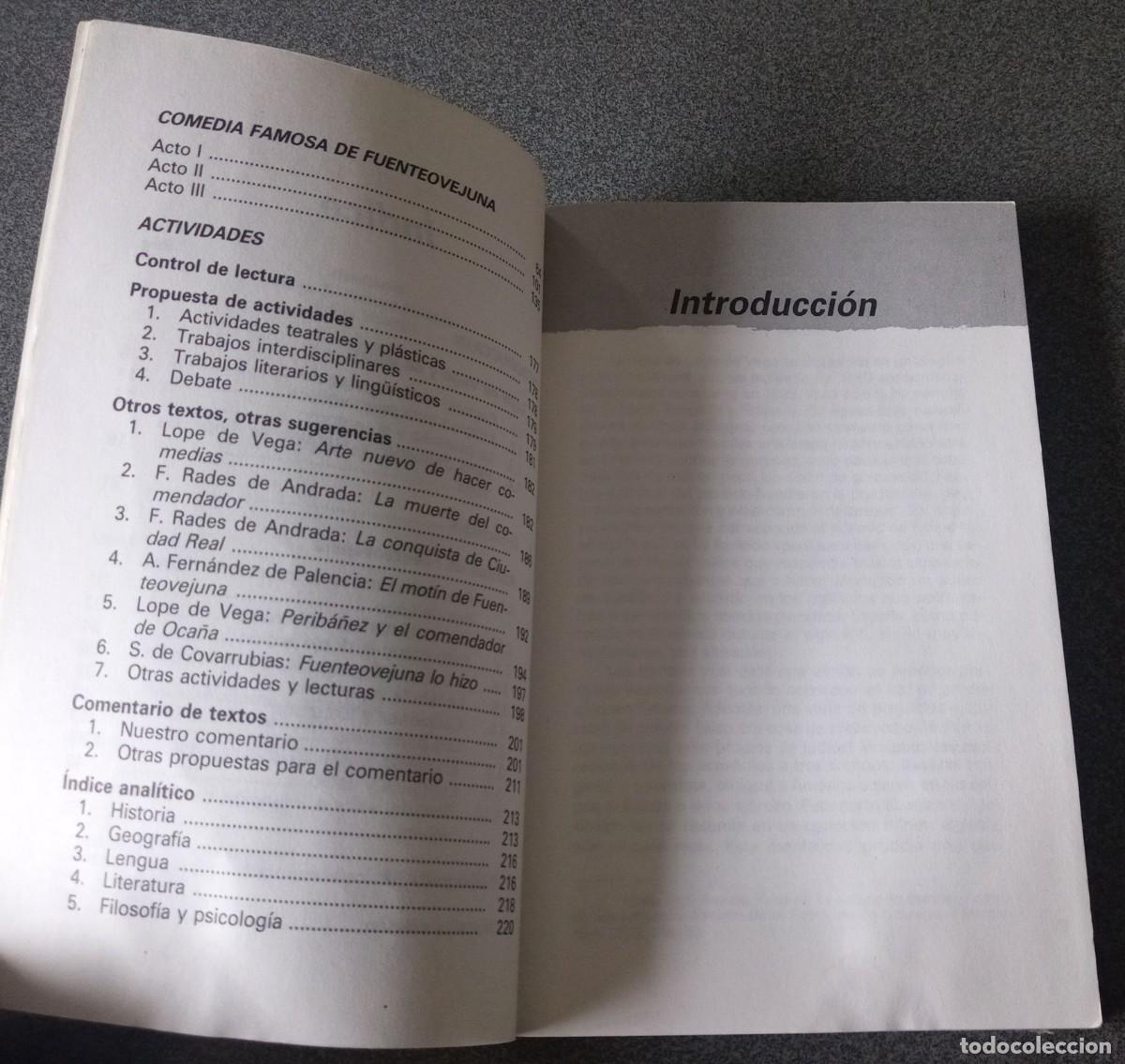 Libros de segunda mano: Fuenteovejuna Lope De Vega - Foto 5