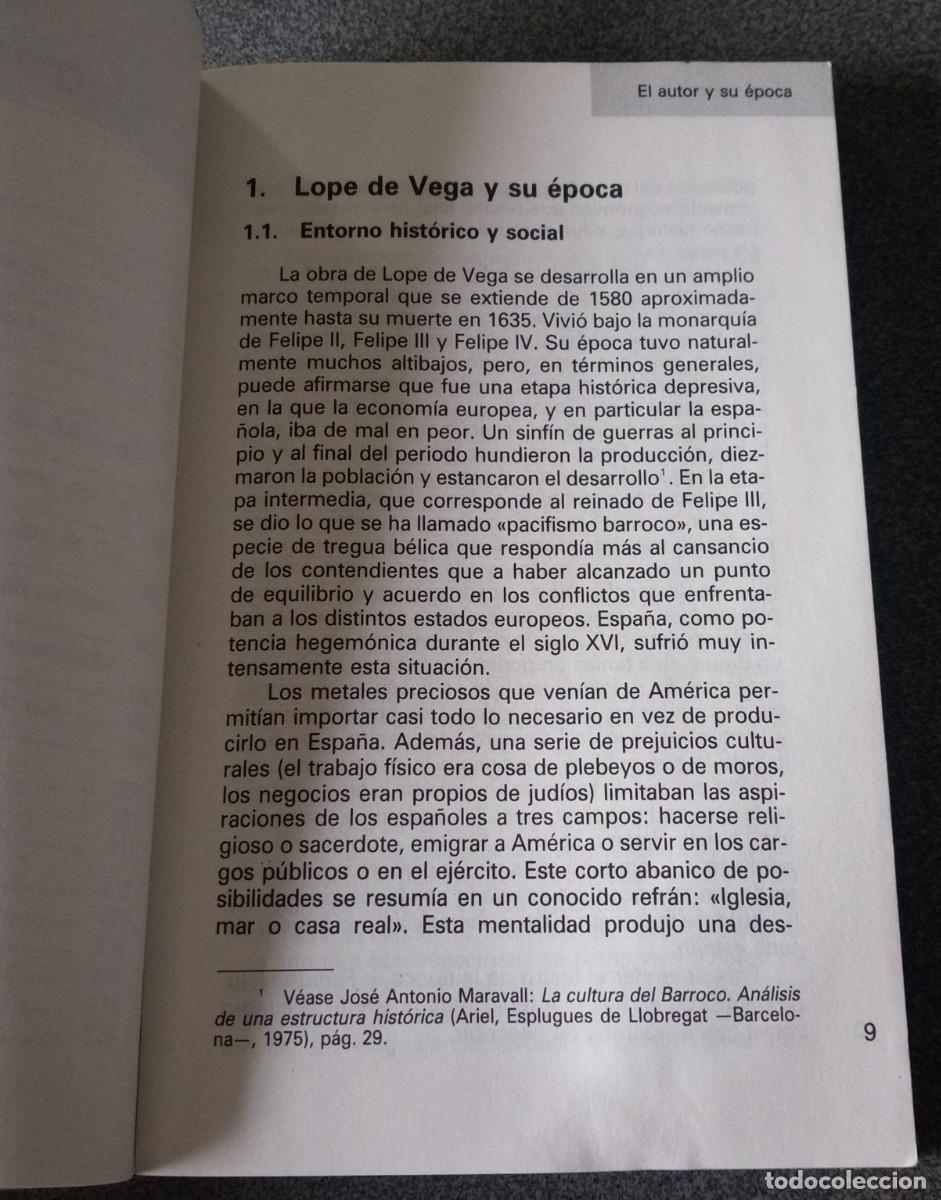 Libros de segunda mano: Fuenteovejuna Lope De Vega - Foto 6