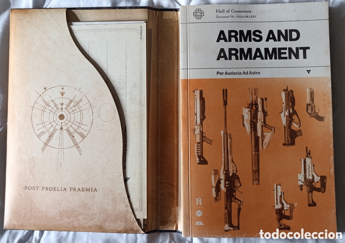Libros de segunda mano: Destiny &ndash; Arms and Armament Limited Edition (2014) completo &ndash; Libro + Mapa + Postales - Foto 7