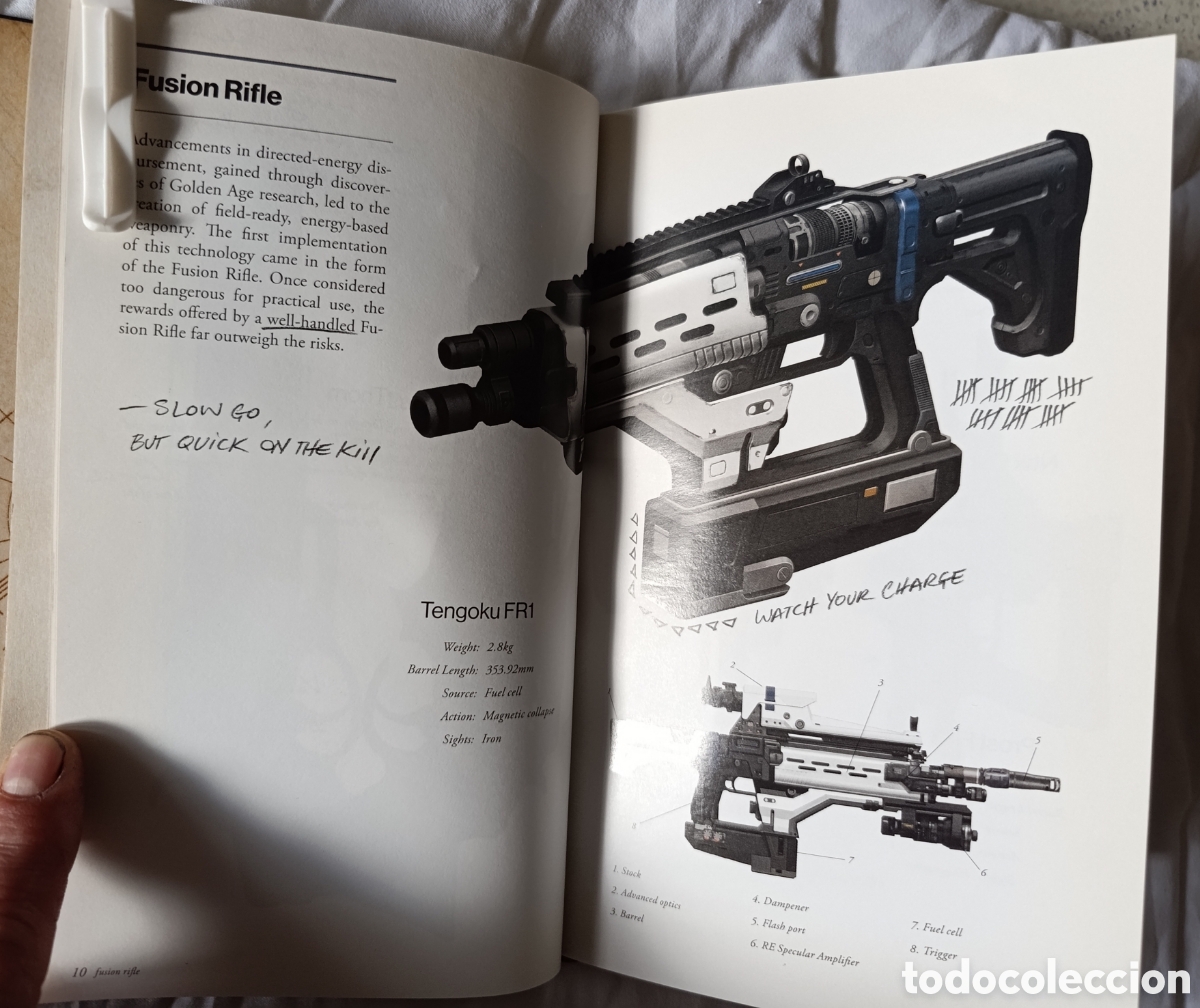 Libros de segunda mano: Destiny &ndash; Arms and Armament Limited Edition (2014) completo &ndash; Libro + Mapa + Postales - Foto 14
